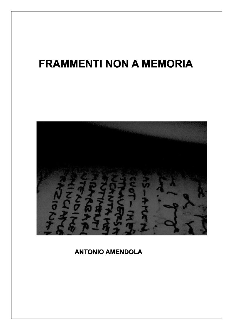 Amendola frammenti copert